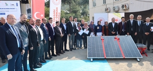 Adana'da konargöçer kadınlara taşınabilir enerji desteği