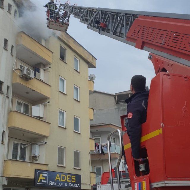 Bursa'da iftar hazırlığı yangına neden oldu