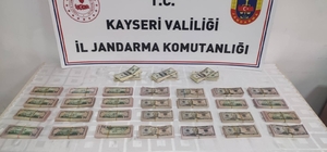 Kayseri’de sahte 192 bin 250 dolar ele geçirildi
