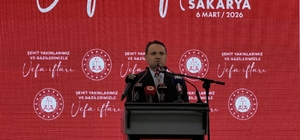 Bakan Gürlek: "Şehitlerimiz bu milletin istiklalinin mühürleridir, gazilerimiz ise fedakarlığın yaşayan nişaneleridir" Adalet Bakanı Akın Gürlek, şehit yakınları, gazi ve gazi aileleriyle iftar sofrasında buluştu