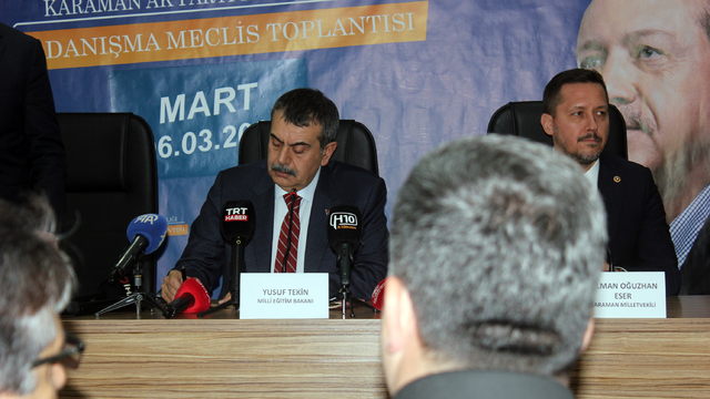 Bakan Tekin: Eğitim çalışanlarına yönelik şiddetin azaltılması için çok yoğun çaba gösterdik (2)