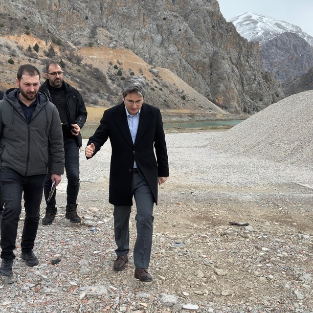 Kemaliye'de planlanan projeler için teknik inceleme başlatıldı