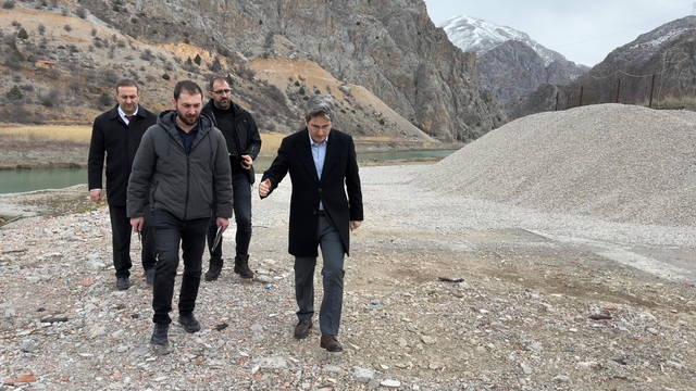 Kemaliye'de planlanan projeler için teknik inceleme başlatıldı