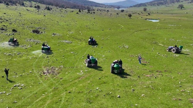 Manisa'da meralara 8,5 tonluk bereket