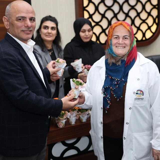 Körfez'de 8 Mart'a özel anlamlı buluşma