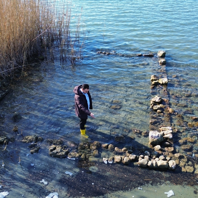 İznik Gölü'nde sular çekildi...Bir tarihi eser günyüzüne çıktı
İznik Gölü'n...