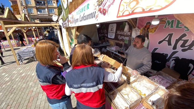 Tavşanlı'da Ramazan Şenliği Fuarında gıda denetimi