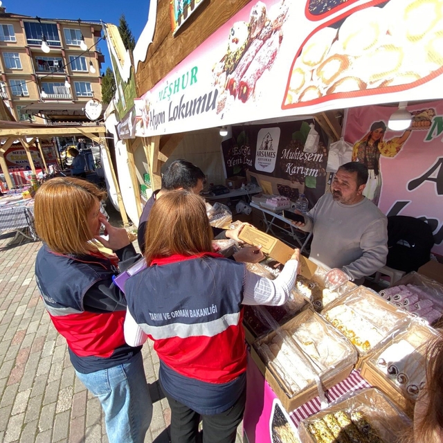 Tavşanlı'da Ramazan Şenliği Fuarında gıda denetimi