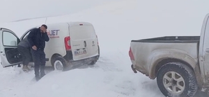 Kars’ta tipi ve buzlanma