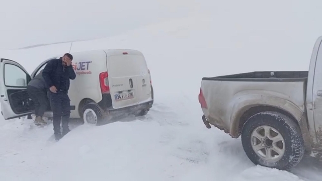 Kars'ta tipi ve buzlanma