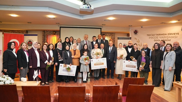 Tarımda Zirveye Projesi ödülü sahiplerini buldu
Yarışmada birinciye 55 bin TL ödül verildi