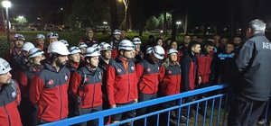 Nazilli'de habersiz afet tatbikatı