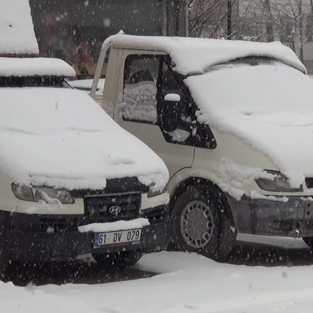 Ahlat'ta mart karı sürprizi: 11 köy yolu ulaşıma kapandı