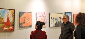 'İlk Cemre' sergisi sanatseverlerle buluştu