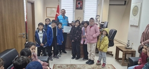 Tepebaşı'nda miniklerden Gazze'ye bağış