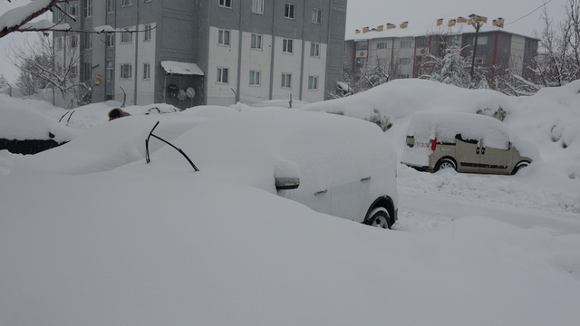 Bitlis'te kar nedeniyle 288 köy yolu ulaşıma kapandı