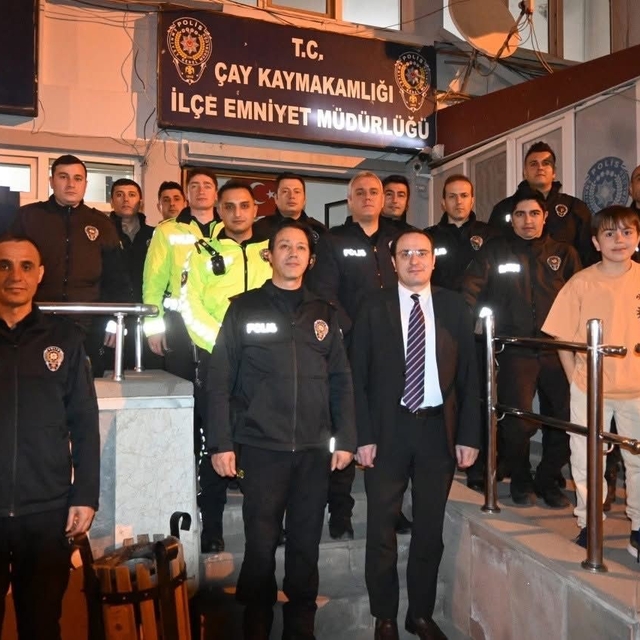 Kaymakam Türker iftarda emniyet mensuplarıyla bir araya geldi