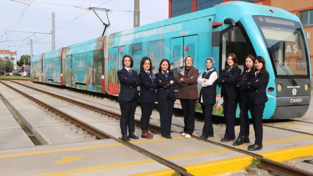 Samsun'un kadın vatmanları