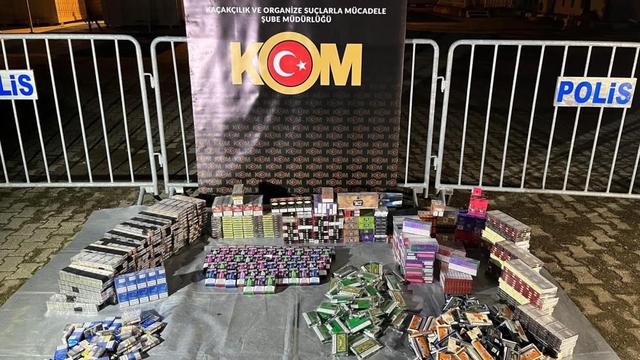 Düzce'de çok sayıda kaçak elektronik sigara tütünü ele geçirildi