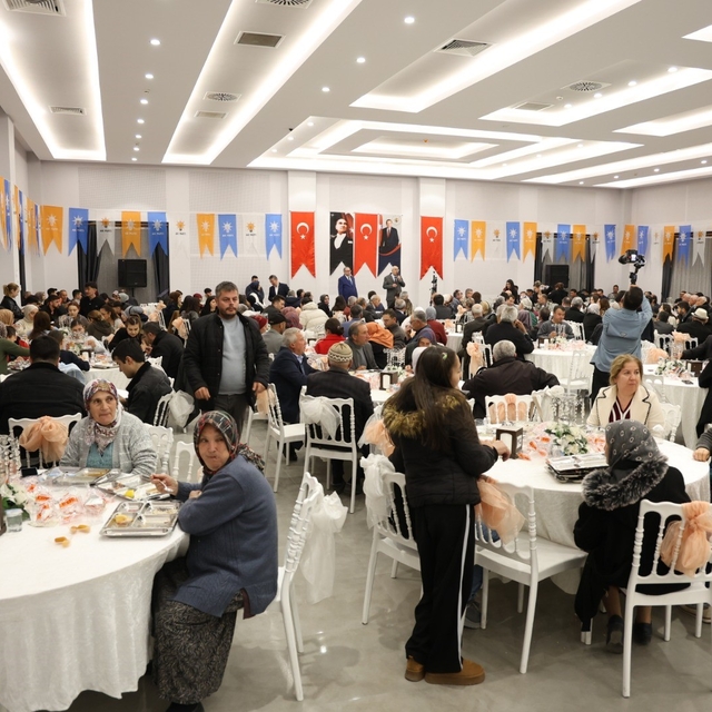 AK Parti Çameli teşkilatı "Gönül Sofrası"nda birlik ve beraberlik mesajı ve...