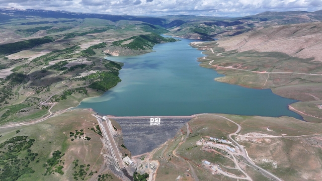 Erzurum'da 429 milyon metreküp su depolama hacmine ulaşıldı