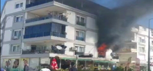 Antalya'da 4 katlı binada yangın paniği: 2’si çocuk 6 kişi dumandan etkilendi Alev alev yanan daire itfaiye ekiplerinin müdahalesiyle söndürüldü