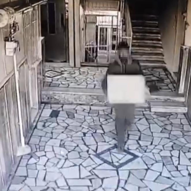 Diyarbakır'da garip hırsızlık girişimi: Önce çaldı, sonra geri bırakıp kame...