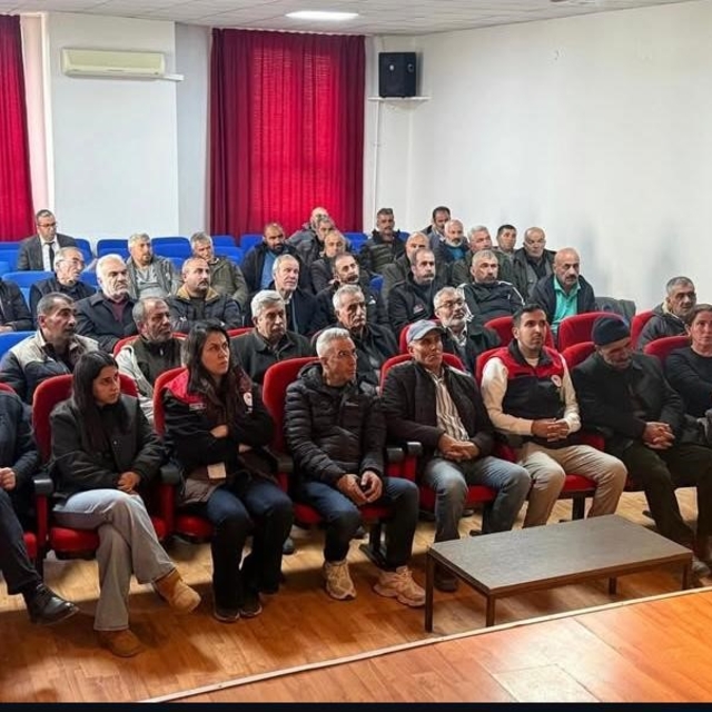 Tunceli'de üreticilere TARSİM bilgilendirmesi