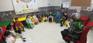 Yeşilay Kayseri Şubesi, çocuklara yönelik farkındalık etkinlikleri gerçekleştirdi