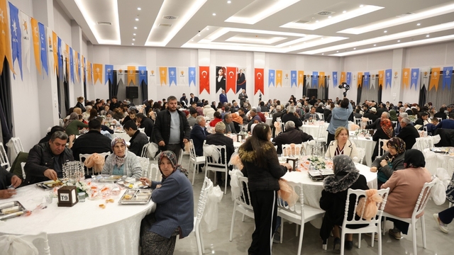 AK Parti Çameli teşkilatı "Gönül Sofrası"nda birlik ve beraberlik mesajı verdi
