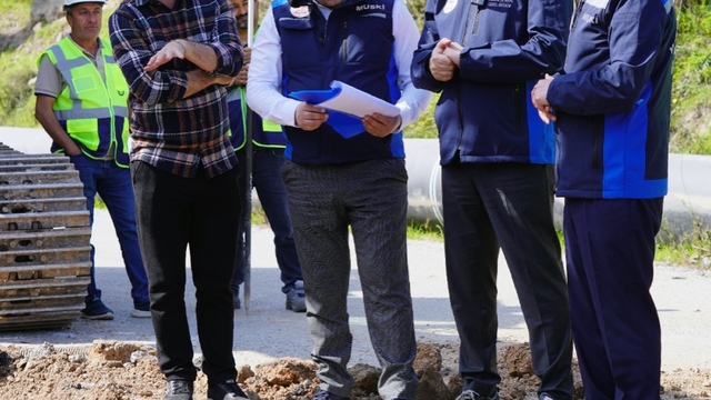 MUSKİ Genel Müdürü Şengül Bodrum'daki çalışmaları inceledi