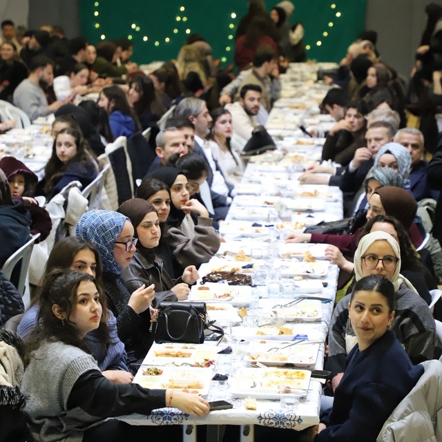 Karabük'te gençler iftar programında buluştu