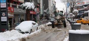 Van ve Bitlis'te kar etkili oldu
