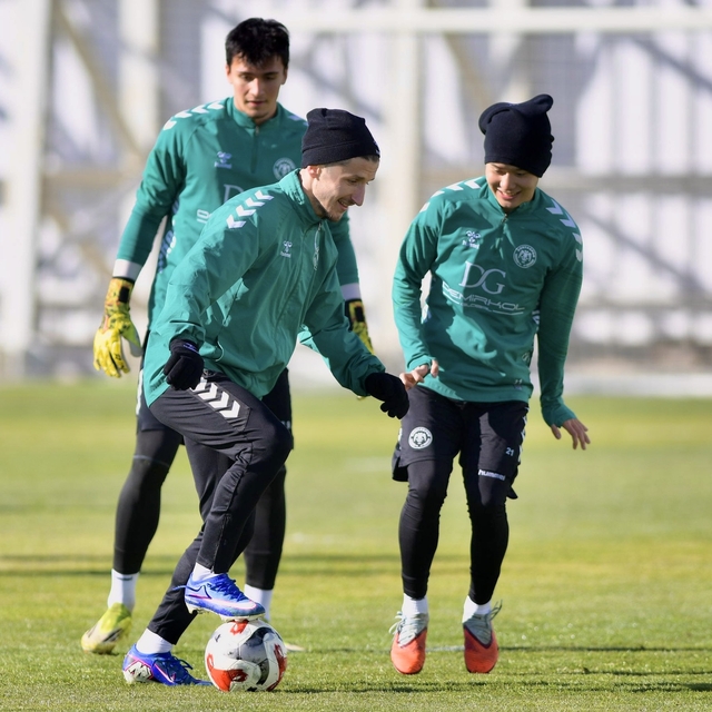Konyaspor, Kasımpaşa maçı hazırlıklarını tamamladı