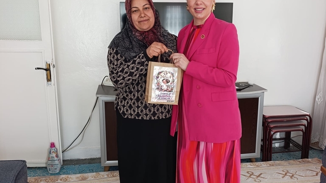 Kadın muhtardan, kadınlara anlamlı dokunuş