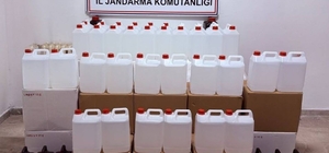 Antalya'da 500 litre kaçak etil alkol ele geçirildi