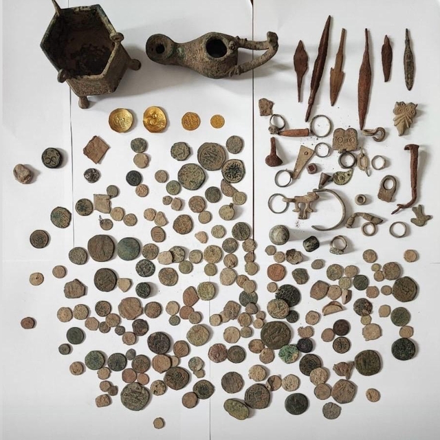 Gaziantep'te tarihi eser niteliğinde 179 sikke ele geçirildi