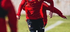 Zecorner Kayserispor'da, Trabzonspor maçı mesaisi