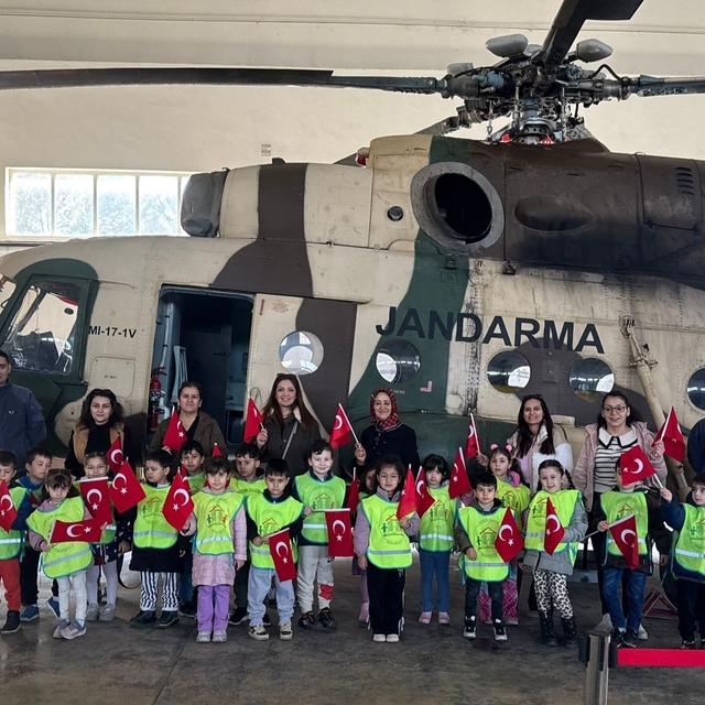 Minikler jandarma filosunda milli teknolojiyle tanıştı
