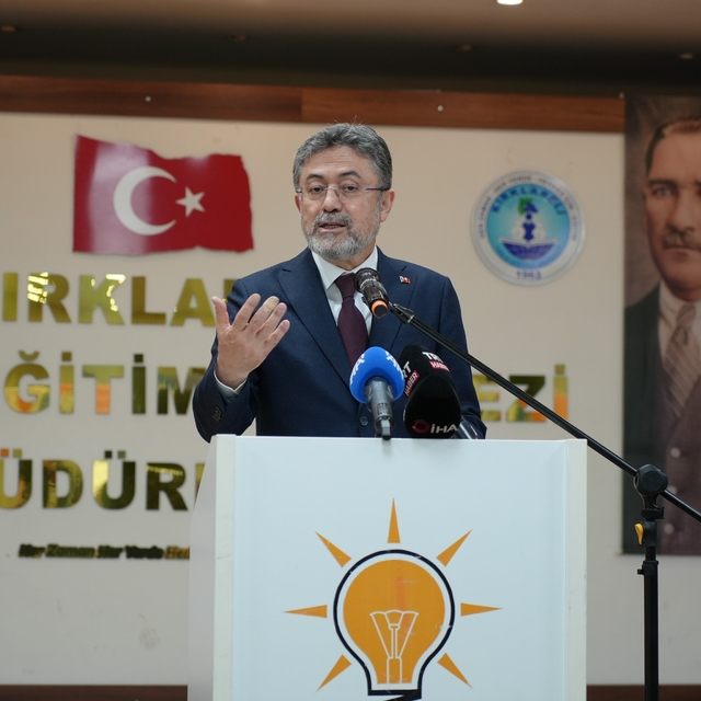 Bakan Yumaklı: "Savaşın hiçbir türünü tasvip etmiyoruz"