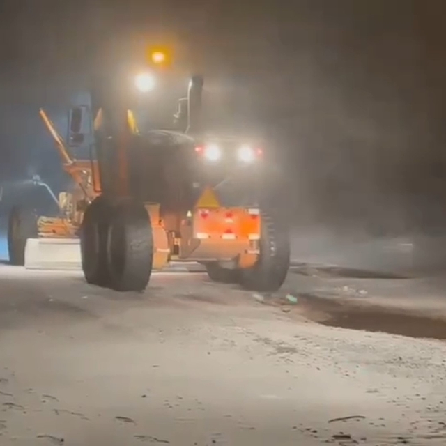 Şanlıurfa'da yoğun kar yağışı etkili oldu