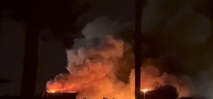 Osmaniye'de tavuk kesimhanesinde yangın