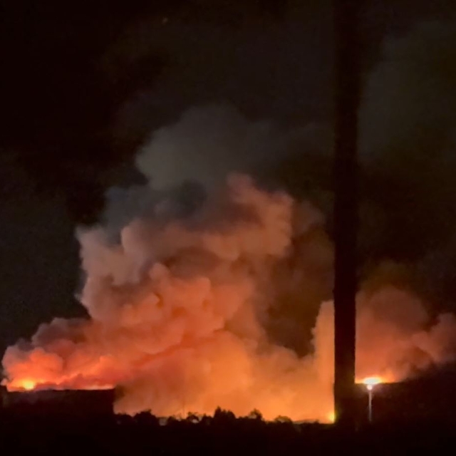 Osmaniye'de tavuk kesimhanesinde yangın