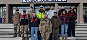 Iğdır'da kadın jandarmalardan 8 Mart'a özel video