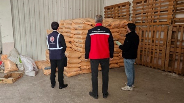 Uşak'ta gübre bayilerine denetim