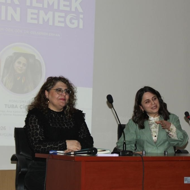 İnönü Üniversitesi'nde "İlham Veren Deneyimler: İlmek İlmek Kadın" konferan...