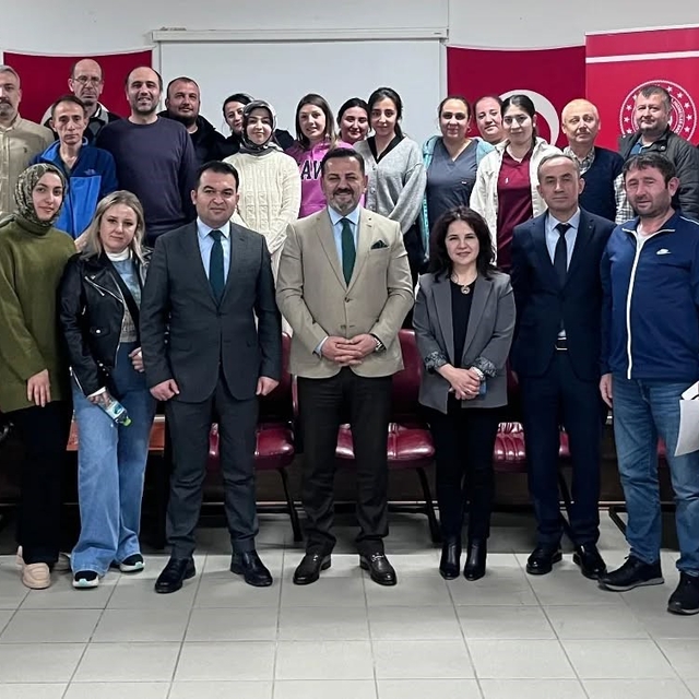 Bilecik Aile ve Sosyal Hizmetler İl Müdürlüğü'nde personel buluşması