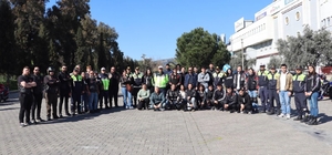 Aydın’da motosiklet sürücülerine güvenli sürüş eğitimi