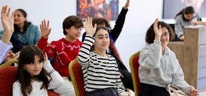 Didim Belediyesi Çocuk Meclisi Mart ayı toplantısı DİGEM'de gerçekleştirildi