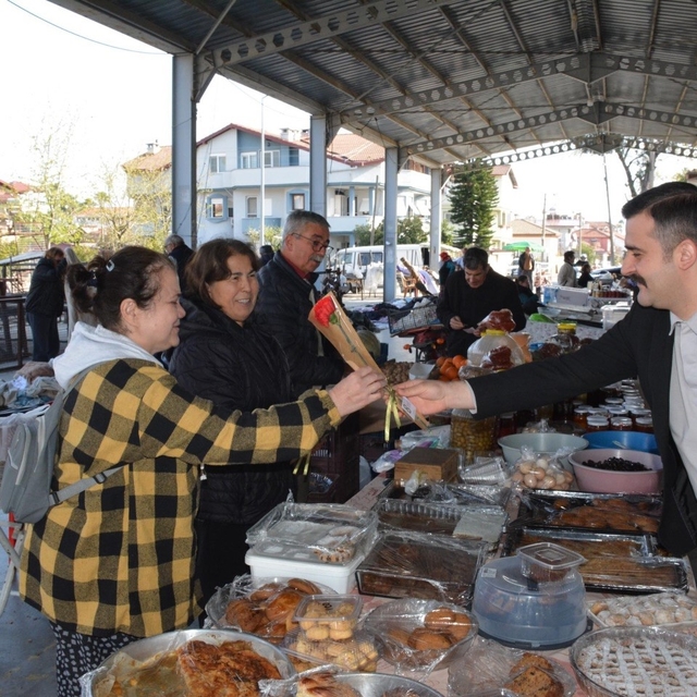 Köyceğiz Kaymakamı Kumcu, üretici kadınların gününü kutladı